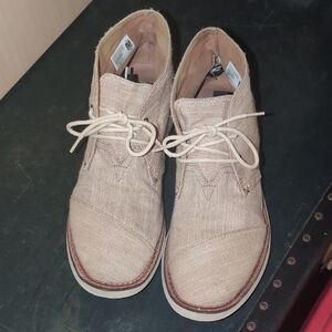💜 Toms Men's Beige Chukka Boots